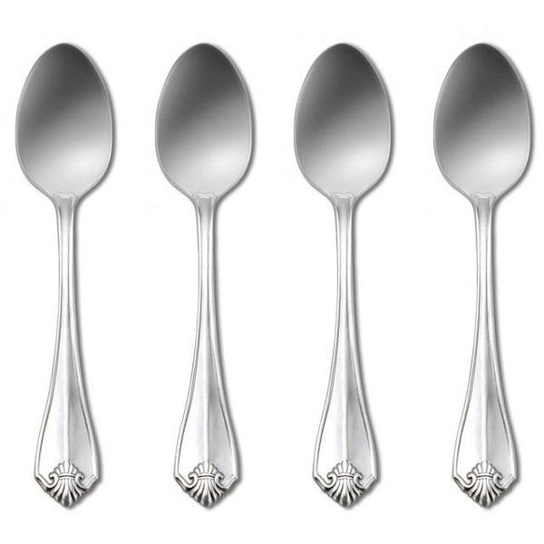Oneida King James Silverplate Set of 4 Teaspoons